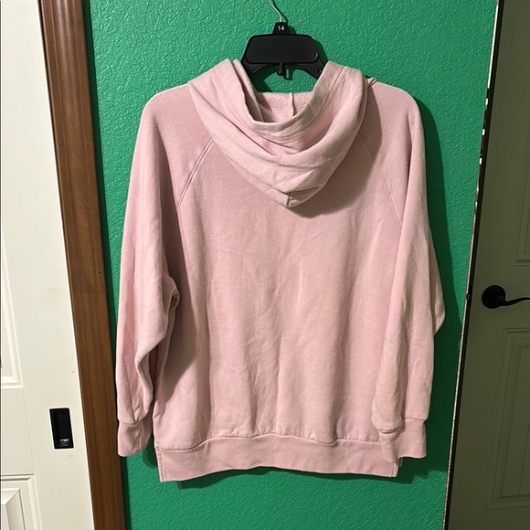 Victoria's Secret Pink and Gold Cozy Pullover Hoodie - Picture 4 of 4